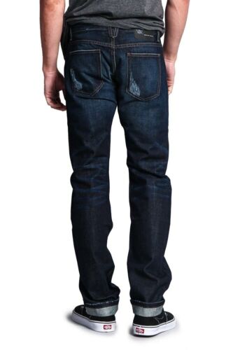 Men's Made in USA Straight Fit Denim Premium Selvedge Jeans Pants -M527SV-B1D7 - Picture 27 of 40