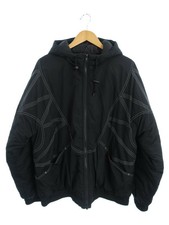 supreme zig zag stitch puffy jacket