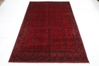 6 x 8 ft Bokhara Tribal Red Area Rug Afghan Hand Knotted Wool Kids Room Rug