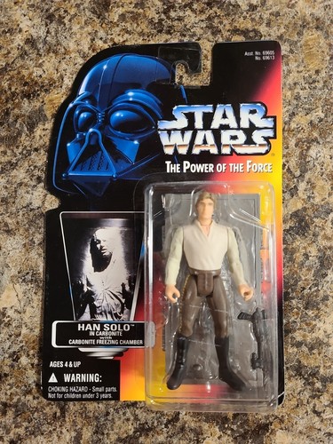 Kenner Star Wars Power Of The Force Red Card Han Solo In Carbonite Block Action - Picture 1 of 6