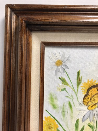 "PINTURA AL ÓLEO SOBRE LIENZO DE COLECCIÓN EN HERMOSO MARCO DE MADERA 11""X15""" - Imagen 8 de 12