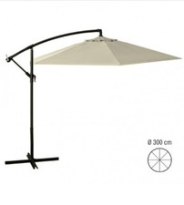 OMBRELLONE DA GIARDINO A BRACCIO DECENTRATO ORIENTABILE Ø 3 STRUTTURA METALLO
