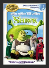 NEW Shrek 1 Widescreen Movie Eddie Murphy, Mike Myers Cameron Diaz DVD PART ONE