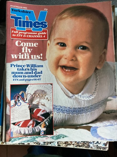 TV Times 1982 1983 Vintage television guide magazines choose from list FREE POST - Picture 37 of 74