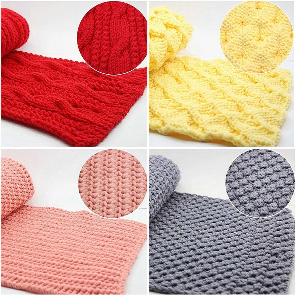 Sale 8 Ballsx50g Super Soft Cotton Chunky Blankets Hand Rugs Knitting Yarn 19 - Image 2 of 4