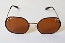 Coach Shiny Light Gold L1090 HC7095H 900573 57-17-140 Sunglasses