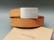 Solid Sterling Silver Belt Buckle/ Engraving included/ Handmade