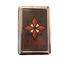 Resident Evil Capcom Umbrella Corp Metal Card Case- New
