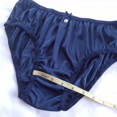 7 Bikini Nylon Women Panties Light Sheer Silky Soft Smooth Briefs Hip 38"- 42"XL - Picture 10 of 12