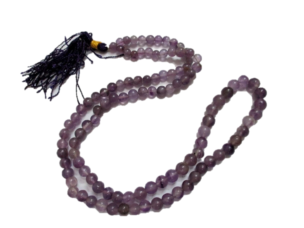 Amethyst japa mala deals
