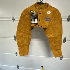 Tillman Brand, Cape Sleeve, Split Bourbon, Cowhide, Large. 2X HD Stitching.