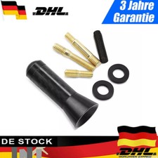 UltraSignal Universal Antenne Auto Dach Kurz KFZ Stabantenne 3Adapter M4 M5 M6