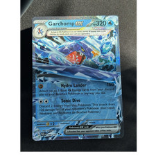 Pokémon Garchomp ex Stage 2 Double Rare Holo SV04 Paradox Rift 038/182 HP 320