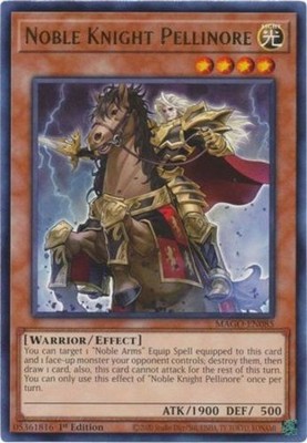 Noble Knight Pellinore - MAGO-EN085 - Rare - 1st Edition - Near Mint