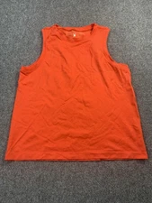 Spyder Active Tank Top Shirt Womens Large Red Sleeveless Performance
