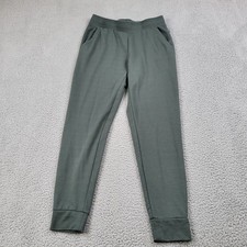 Eddie Bauer Jogger Lounge Pants Womens Small Green Performance Activewear