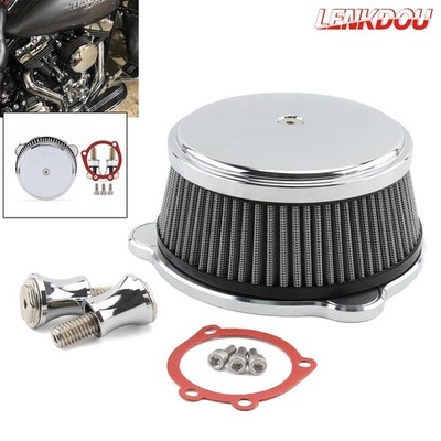 Smooth Air Cleaner Intake Filter For Harley Sportster XL1200 XL883 Iron 48 91-24