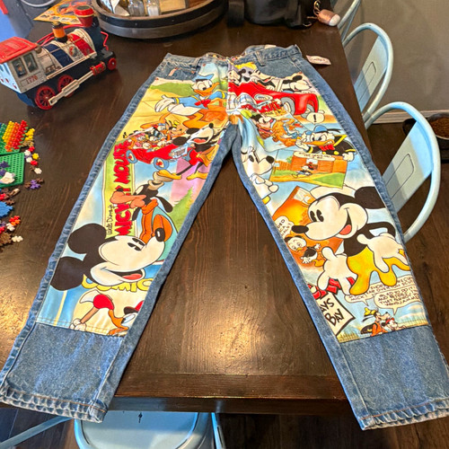 The Disney Store Disney Mickey & Friends Denim Jeans Size 13/14