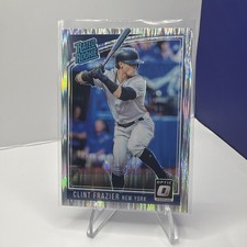 Clint Frazier 2018 Panini Donruss Optic Rated Shock Prizm #33 Rookie RC Card