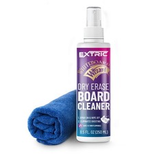 Whiteboard Cleaner 8.5 Ounces White Board Cleaning Spray, 2 Piece Set,
