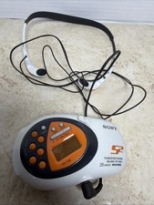 Sony S2 Sports Radio TV Weather FM/AM Walkman SRF-M80V Neck Headphones