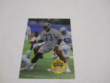 LARRY ALLEN ROOKIE CARD DALLAS COWBOYS 1994 PLAYOFF. rookie card picture