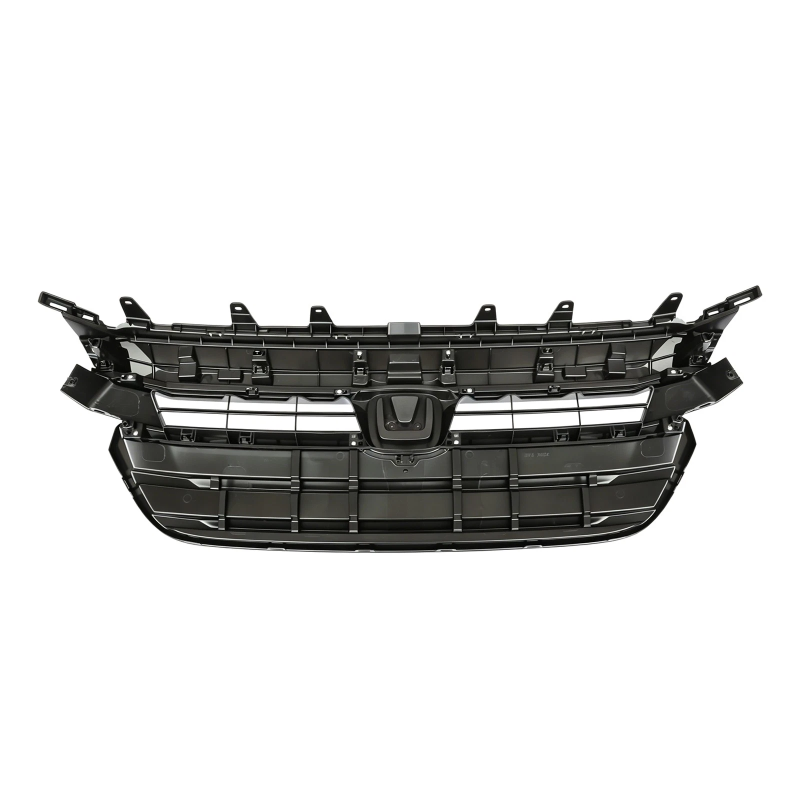 Front Upper Bumper Grille with Chrome Molding For 2019-2022 Honda Insight image 7