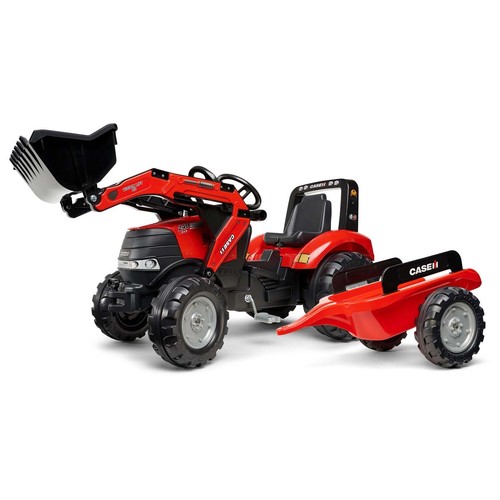 Case IH PUMA 240 CVX Pedal Tractor With Loader And Trailer by Falk FA996AM