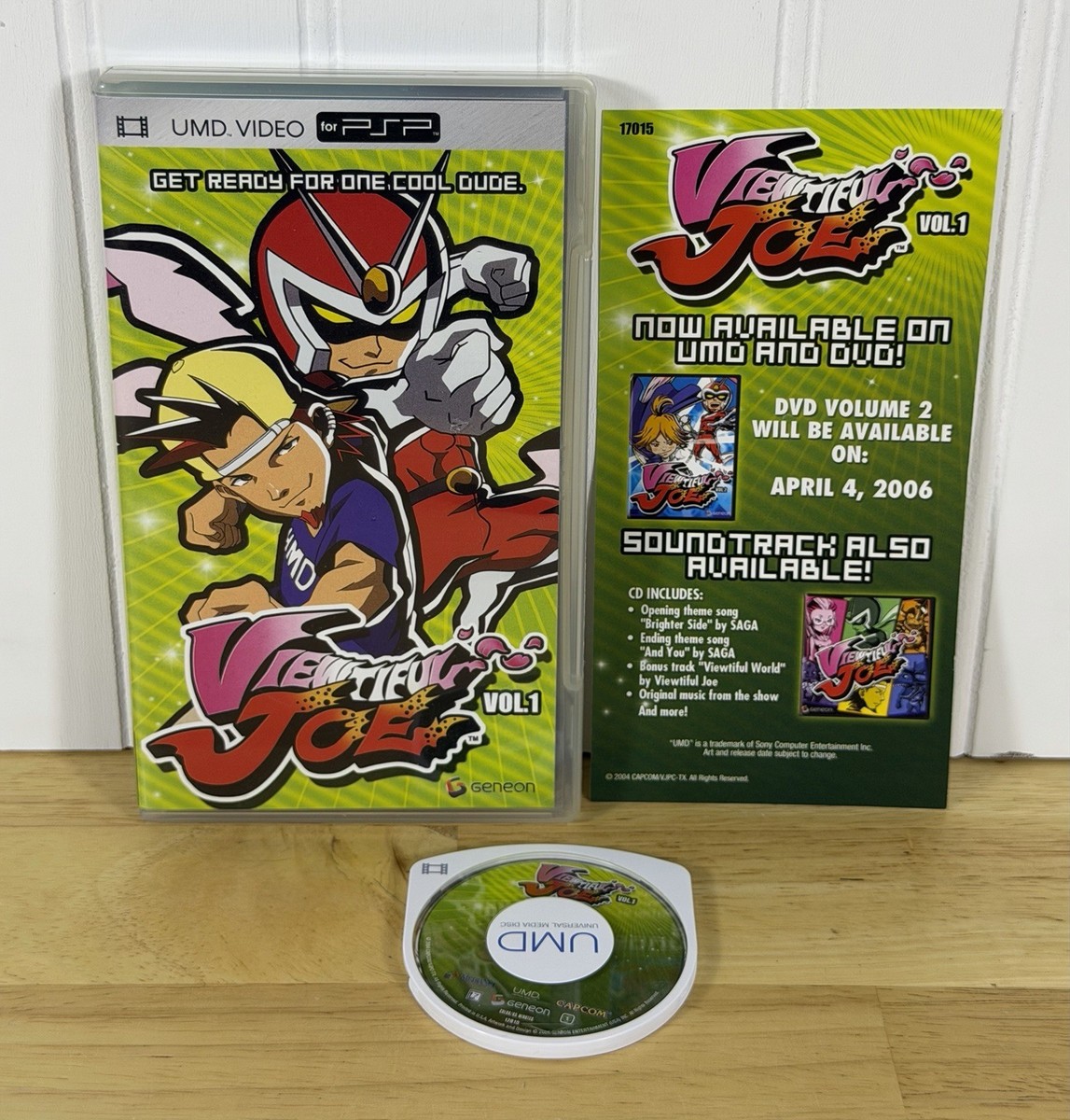 Viewtiful Joe Volume 1 Episodes 1-3 (Sony PSP Anime UMD Video