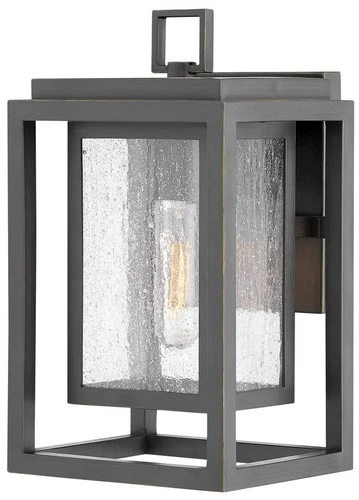 Hinkley Republic 12" Oil-Rubbed Bronze Marine Grade Outdoor Wall Light - Picture 1 of 10