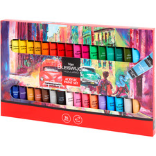 Acrylfarben Set 36 x 12ml – Hochdeckend & Brillante Farben