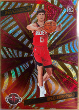 REED SHEPPARD ROOKIE RED GOLD SUNBURST - 2024 REVOLUTION #145