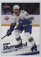2025-26 Upper Deck Fleer Ultra Ice 16/100 Kiefer Sherwood #69 nw2