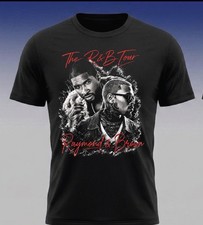 Usher X Chris Brown Raymond Brown Tour R B Concert Merch T-shirt Tee S-5xL
