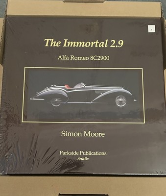 The Immortal 2.9 Alfa Romeo 8C 2900 by Simon Moore Copy number ONE. 