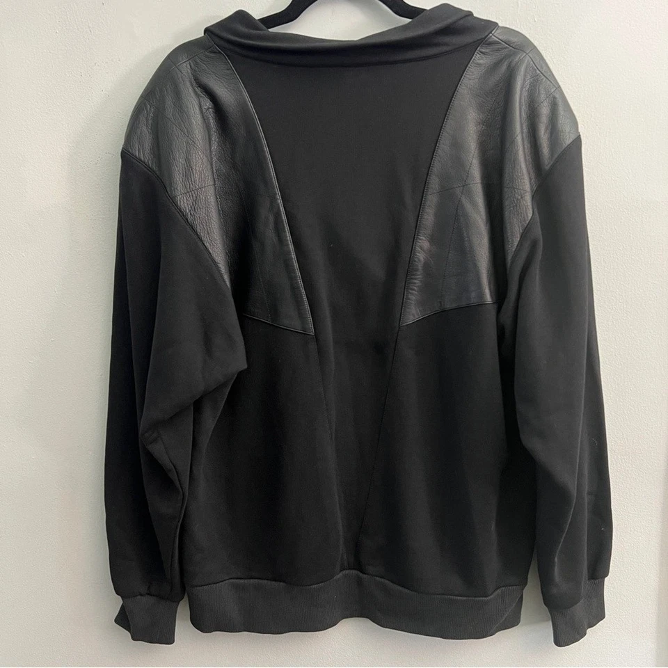 Pullover Bogner de viscosa y cuero, talla grande para mujer Foto 4 de 4