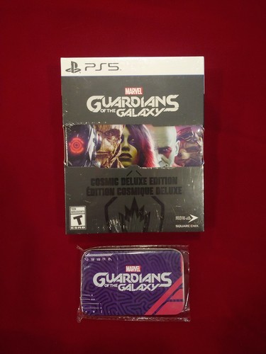 Marvel Guardians of the Galaxy Cosmic Deluxe SteelBook Edition PS5 w/ Bonus NEW