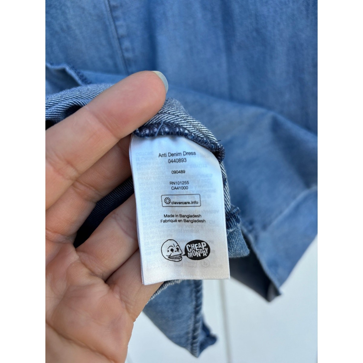 cheap monday denim dress Cheap Monday Drop-Waist Dress