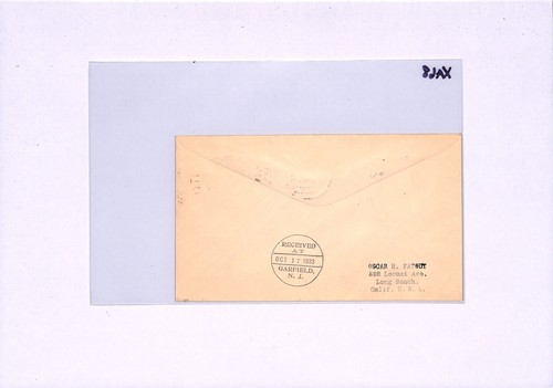 USA AIRSHIP USS MACON Air Mail Cover 1933 Long Beach California{samwells}XA68 - Picture 12 of 14