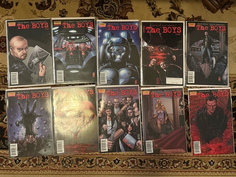 The Boys Comic Lot *40 Books Total* Dynamite W/ Free 3 Dear Becky Books Included