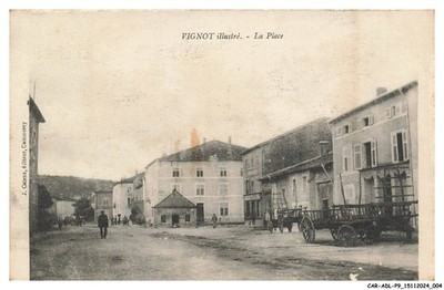 CAR-ADLP9-0518-55 - Vignot - Der Platz