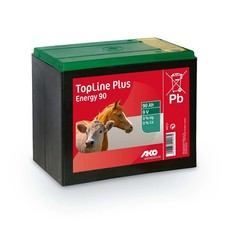 AKO Batterie 9V 90Ah TopLine Plus Energy 90 geeignet für große Weiden
