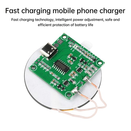 Módulo de carga inalámbrica Módulo de cargador inalámbrico magnético Placa de circuito PCBA de 15 W - Imagen 8 de 24