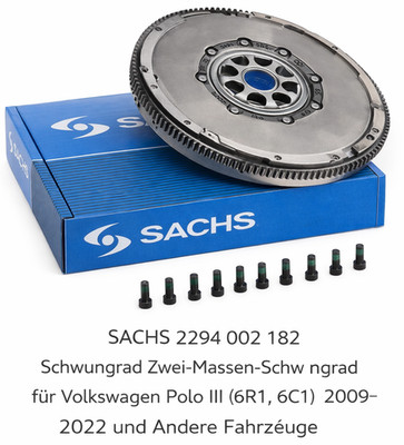 SACHS 2294 002 182 Zweimassenschwungrad VW Polo 6R 6C