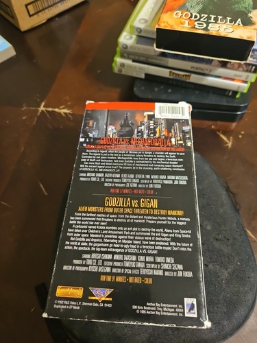 Godzilla Vs. Mechagodzilla & Vs. Gigan VHS Double Feature B & G 1992 - Picture 2 of 10