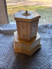 Vintage Swiss Harmony Tubes/lipstick Holder/music Box Chicago IL