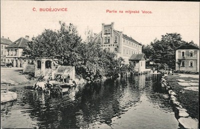 Budweis, lot na mlynske ́stoce.