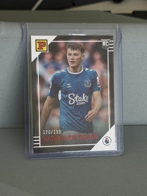 2022-23 Panini Chronicles Premier League Soccer NATHAN PATTERSON Rc /199 Everton