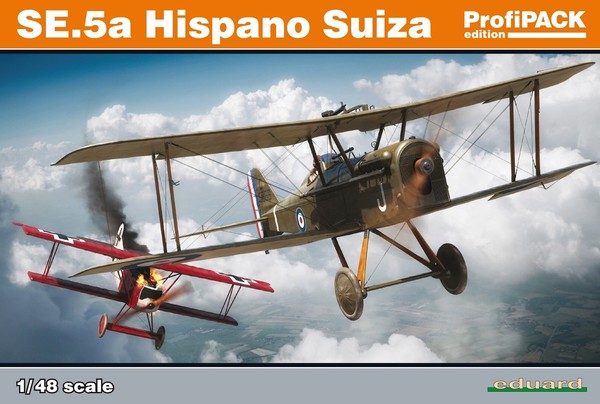 Eduard Plastic Kits 82132 - 1:48 Se.5A Hispano Suiza Profipack - Neu-image
