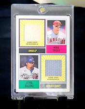 Mike Trout + Seiya Suzuki Game-Used Memorabilia Dual Relic - 2025 Topps Heritage